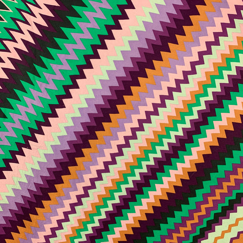 MISSONI Multi-Color Zig-Zag Scarf
