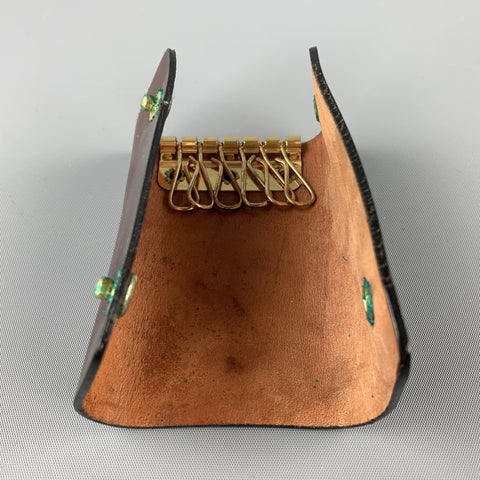 ALDEN Color 8 Cordovan Leather Key Case