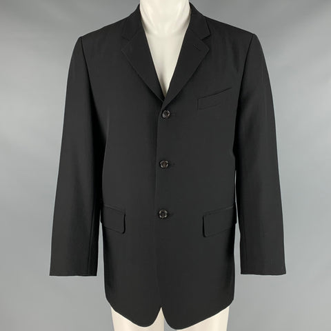 COMME des GARCONS HOMME PLUS Size M Black Single breasted Coat