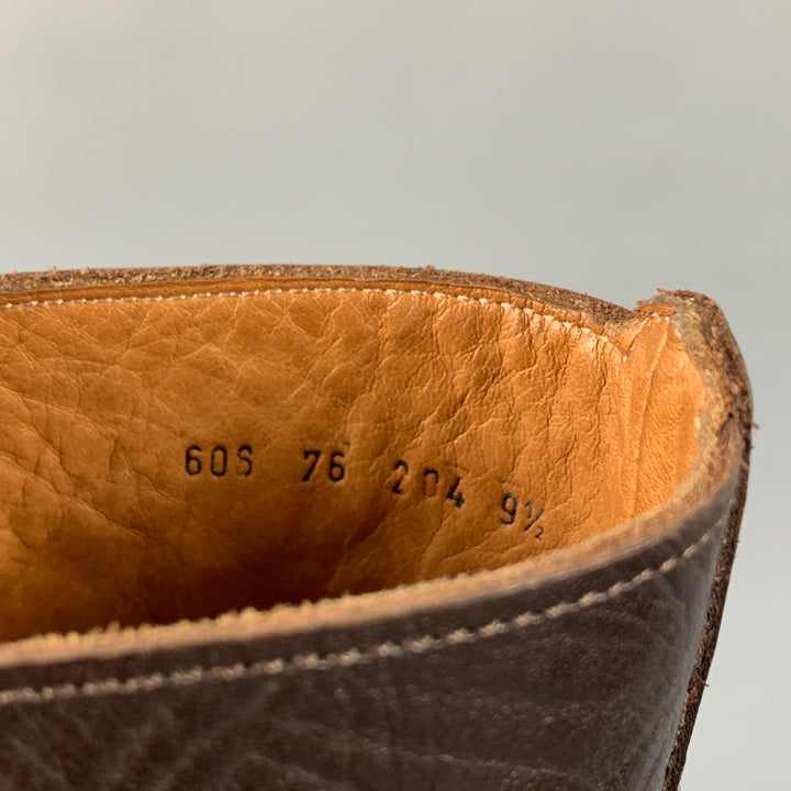 JOHN VARVATOS Size 9.5 Brown Leather Boots