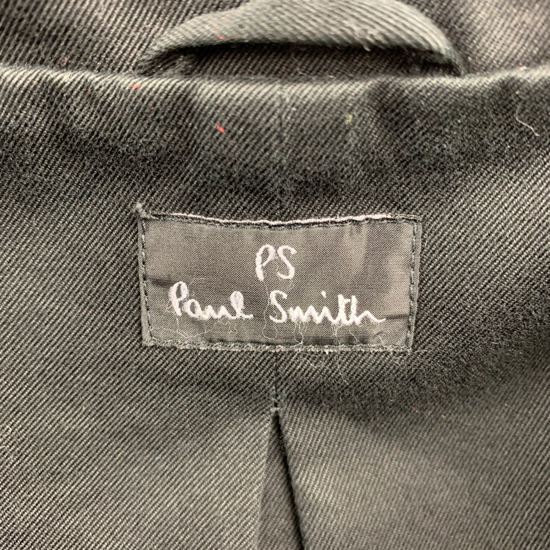 PS by PAUL SMITH Size 40 Black Patches Cotton Buttoned Jacket