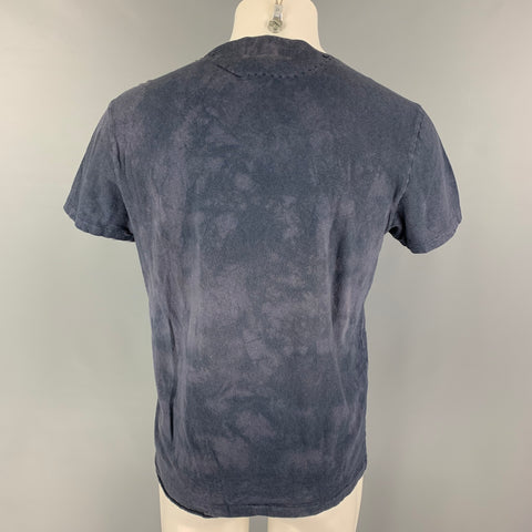 RRL by RALPH LAUREN Size M Navy Washed Cotton T-shirt