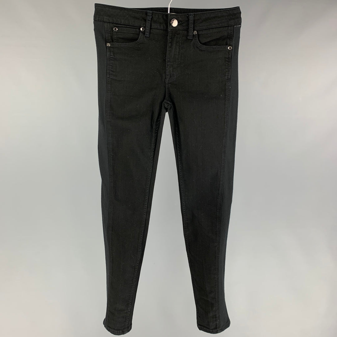 BURBERRY LONDON Size 29 Black Skinny Jeans