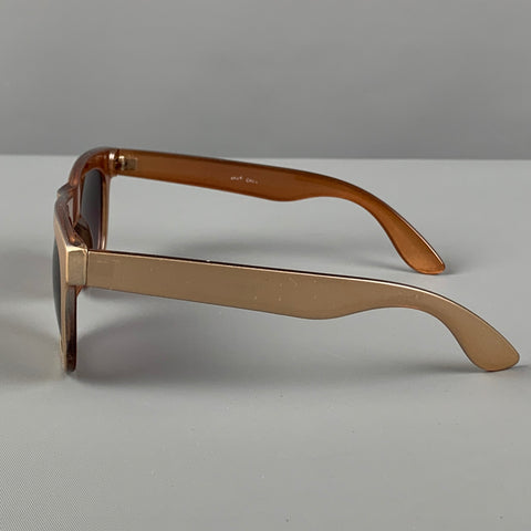 NO BRAND Bronze Acetate Sunglasses