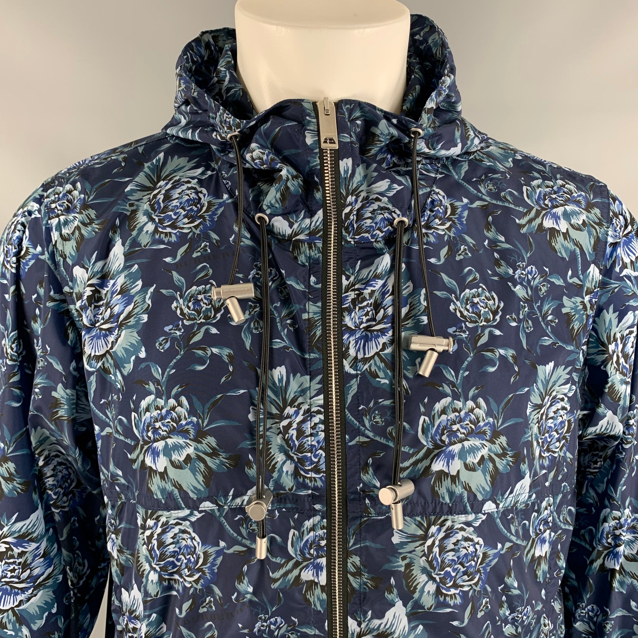 Burberry floral windbreaker on sale