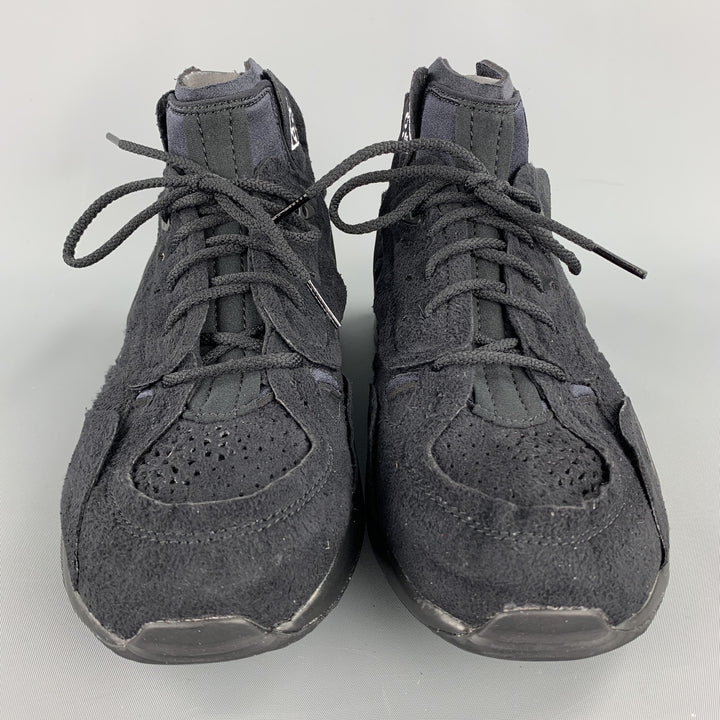 CDG x NIKE AIR MOWABB Talla 9.5 Zapatillas altas de ante negro