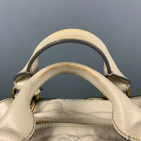 CHLOE Beige Leather Shoulder Bag
