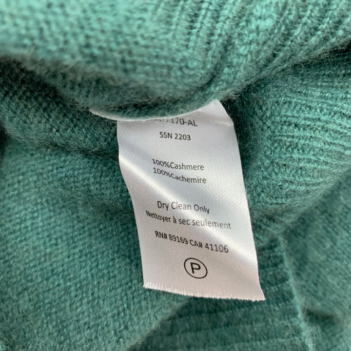 ATM Size S Green Cashmere Crew-Neck Pullover