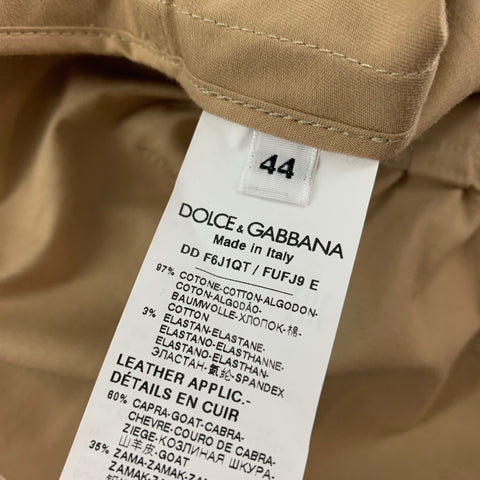 DOLCE &amp; GABBANA Taille 8 Combinaisons à manches longues en coton beige