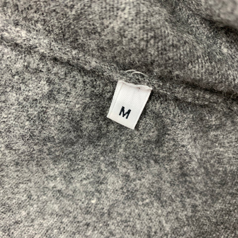 AMI by ALEXANDRE MATTIUSSI Size M Grey Heather Wool V-Neck Cardigan
