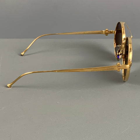 CARTIER Gold Titanium Sunglasses