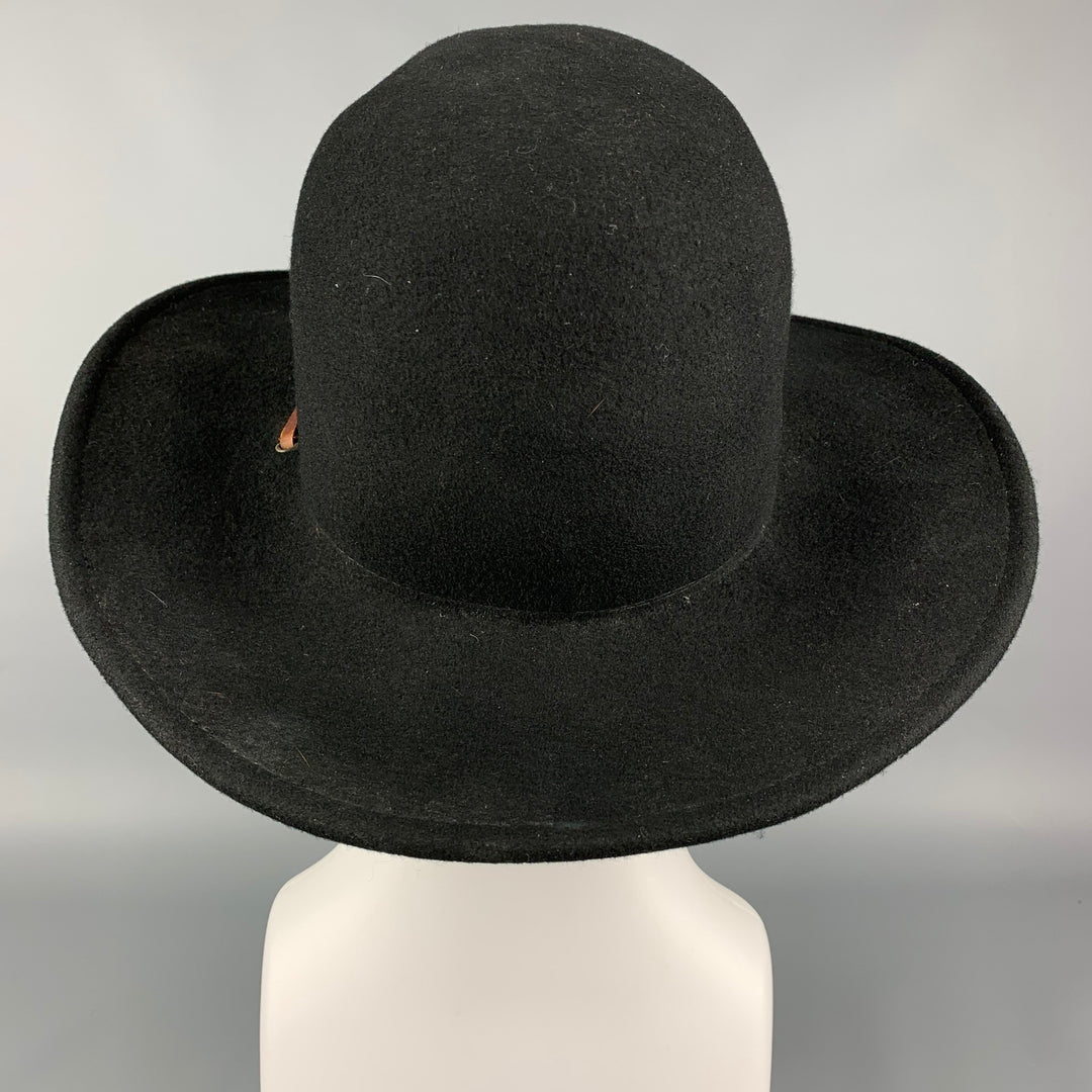 BRIXTON Size M Black Wool Hat
