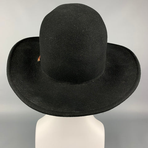 BRIXTON Size M Black Wool Hat