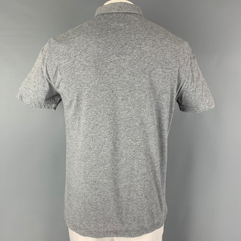 BRUNELLO CUCINELLI Size XXL Gray Cotton Polo