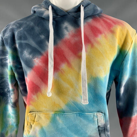 AMIRI Size S Multi-Color Tie Dye Cotton Hoodie Sweatshirt