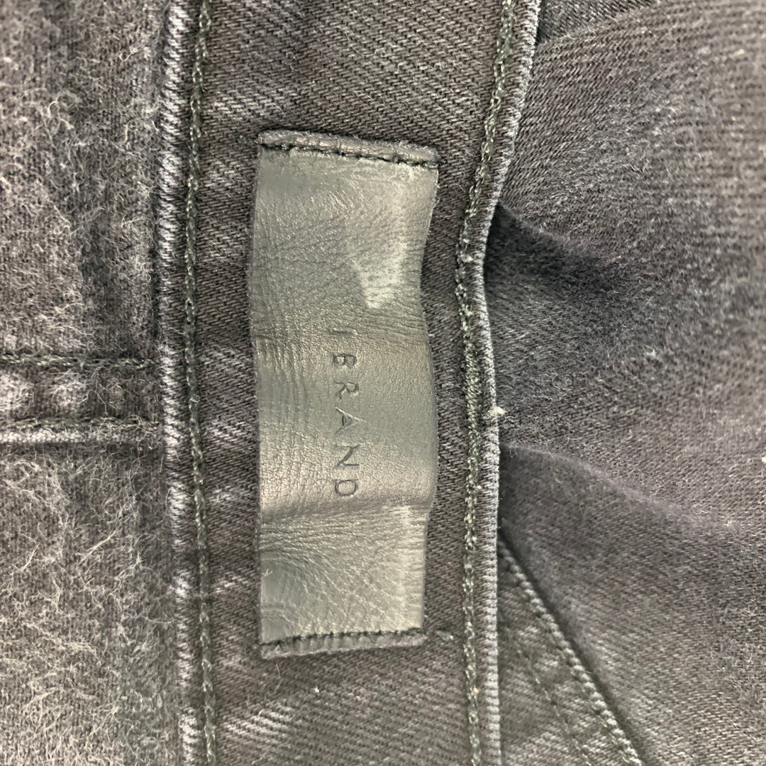 J.BRAND Size 36 Black Cotton Straight Jeans – Sui Generis Designer  Consignment