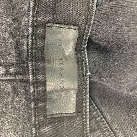 J.BRAND Talla 36 Vaqueros rectos de algodón negro