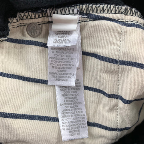 PS by PAUL SMITH Taille 32 Pantalon décontracté en coton velours côtelé noir coupe jean