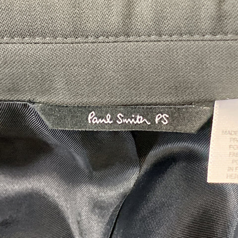 PS by PAUL SMITH Size 40 Dark Gray Stripe Wool Notch Lapel Suit