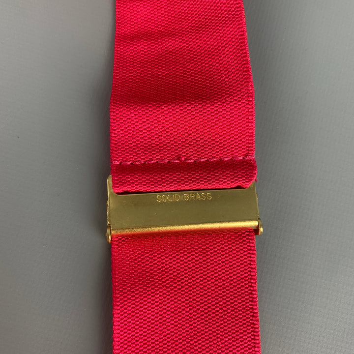 PINK Pink Orange Suspenders