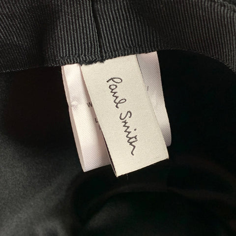 PAUL SMITH Size L Black Wool Hat