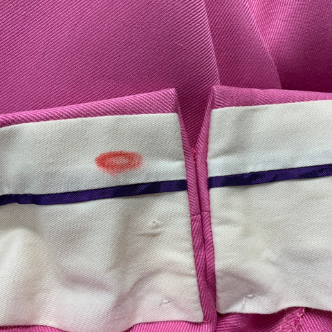 RALPH LAUREN Size 36 Pink Silk Pleated Dress Pants