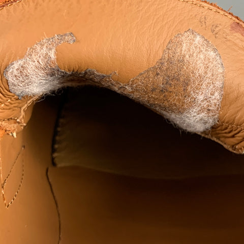 CASANOVA Size 10.5 Tan Leather Penny Loafers