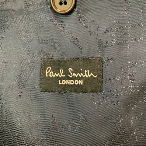 PAUL SMITH Size 42 Grey Charcoal Wool Single breasted Suit