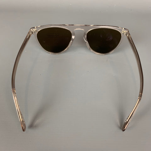 BURBERRY B4281 Grey Transparent Acetate Sunglasses