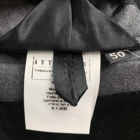 JEAN PAUL GAULTIER Size 40 Dark Gray Wool Cashmere Cropped Jacket