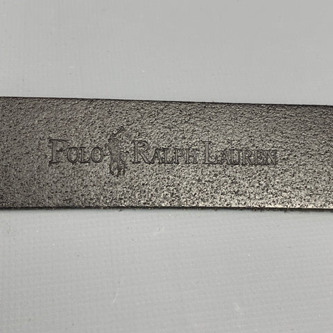 POLO by RALPH LAUREN Size 32 Black Leather Belt