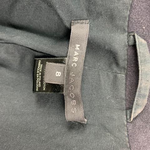 MARC by MARC JACOBS Size 8 Charcoal Cotton Jacket Blazer