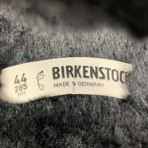 BIRKENSTOCK Sandales en cuir suédé noir taille 11
