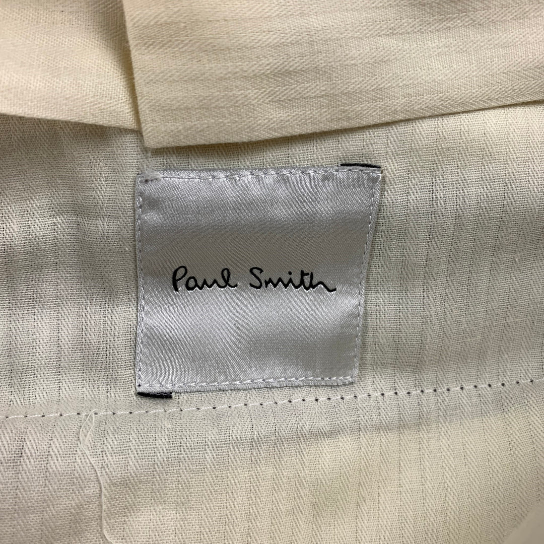 PAUL SMITH Kensington Fit Size 42 Regular Burgundy Wool Mohair Notch Lapel Suit