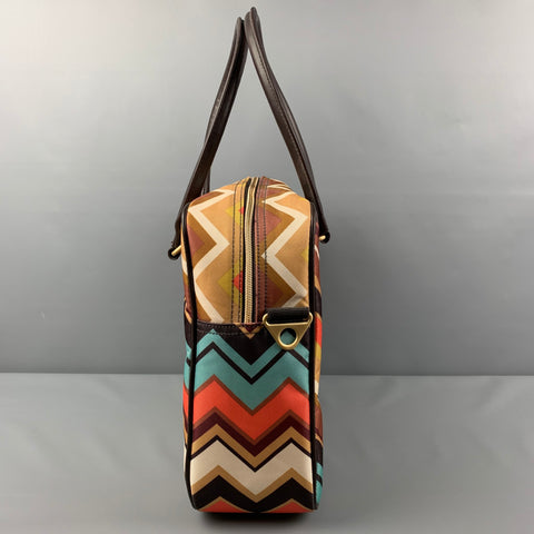 MISSONI x Target Multi-Color Chevron Polyester Tote Bag