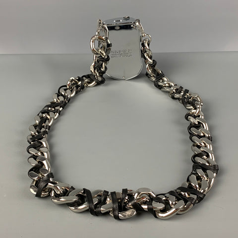 PUBLISHED BY Silver Black Leather Metal Delicate Bones Coin Purse