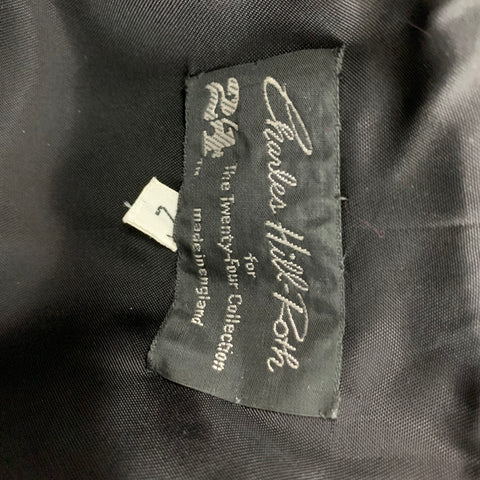 CHARLES HILL ROTH Size M Black Polyester Applique Cropped Jacket