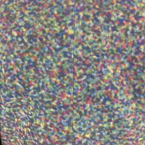 CALVIN KLEIN COLLECTION Size 38 Multi-Color Spotted Polyester Notch Lapel Suit