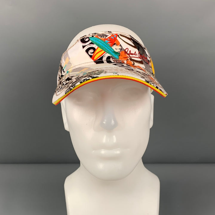 ROBERT GRAHAM Multi Color Mixed Pattern Polyester Hat