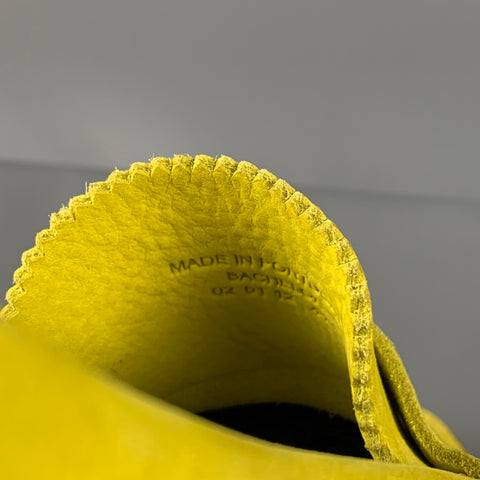 N.D.C. Size 11 Yellow SLeather Slip On Loafers