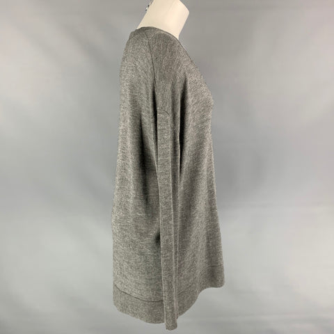 THE ROW Taille XS Gris Cachemire / Soie Heather Pull Oversize