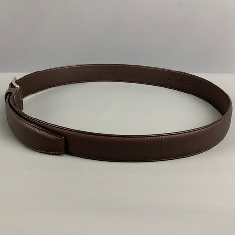 ANDERSON'S Size 38 Brown Leather Belt
