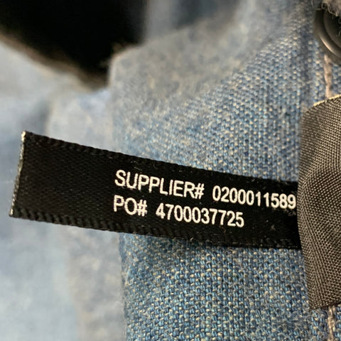 RRL by RALPH LAUREN Size L Blue Cotton Long Sleeve Shirt