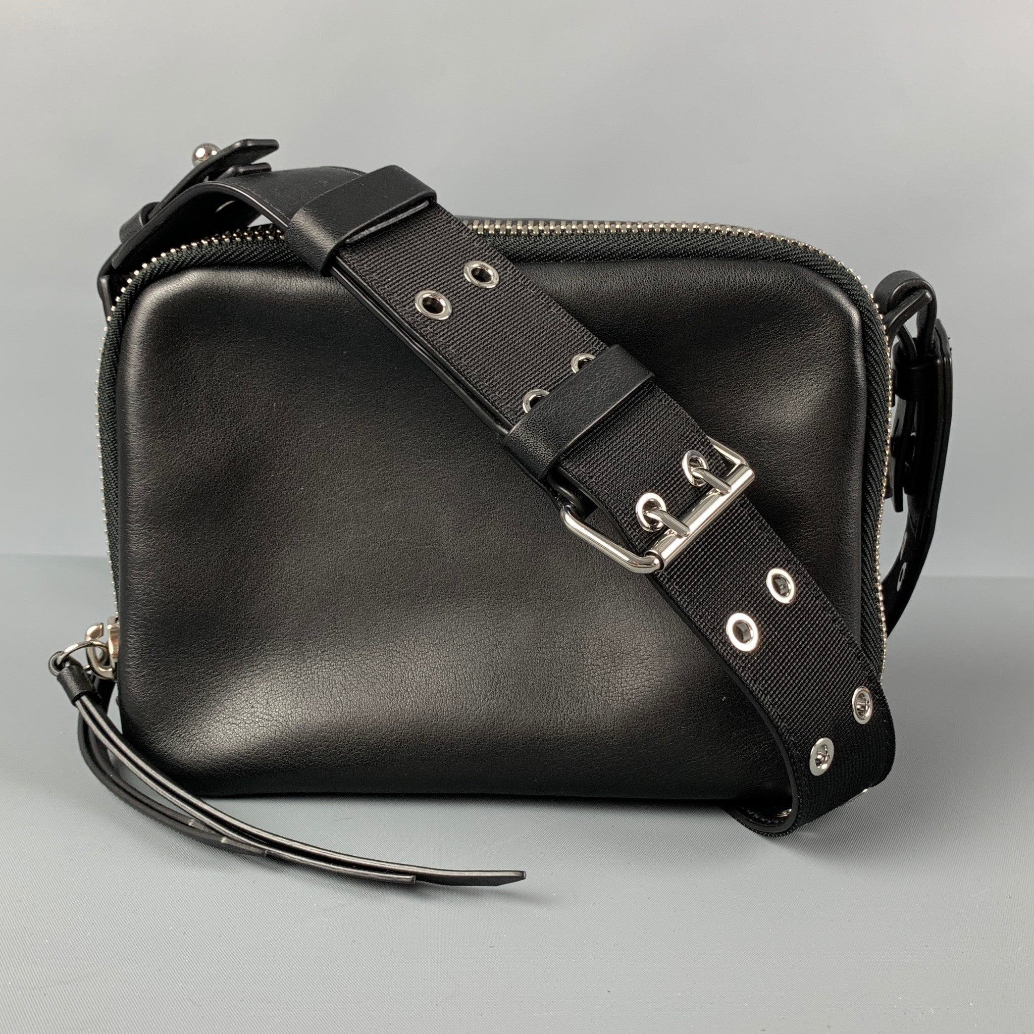 All Saints Black 黒 レザー ショルダーバッグ 中古・古着通販】ALL SAINTS (オールセインツ) ショルダーバッグ