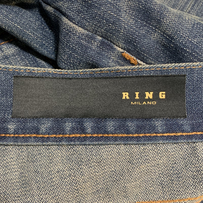 RING MILANO Size 33 x 32 Indigo Wash Denim Jeans