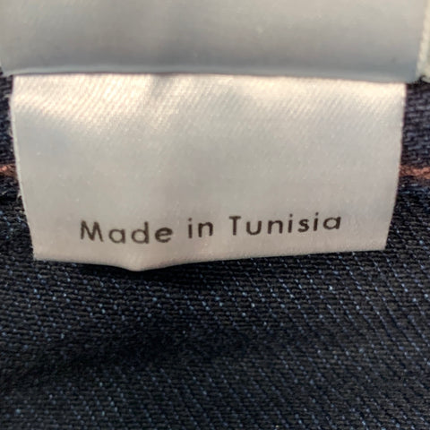 DRIES VAN NOTEN Size 30 Navy Cotton 5 Pocket Jeans