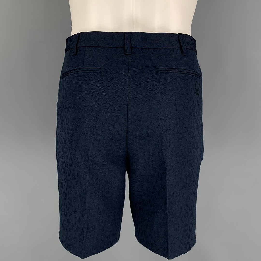 FRED PERRY x RAF SIMONS Size 36 Navy Cotton Polyester Zip Fly Shorts – Sui  Generis Designer Consignment