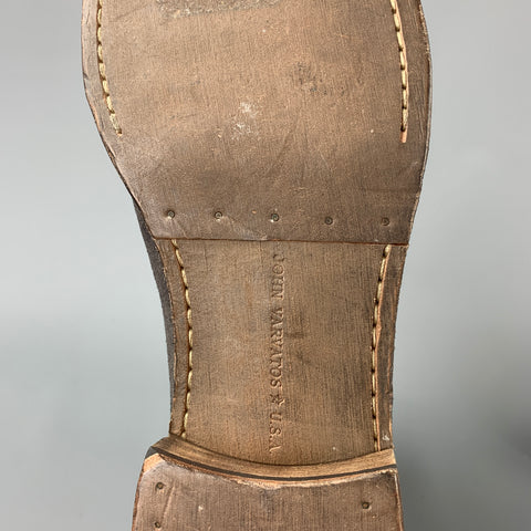 JOHN VARVATOS Talla 10 Botines con cordones de ante gris