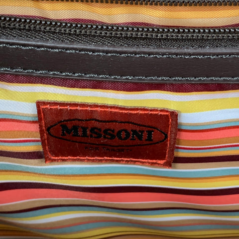 MISSONI x Target Multi-Color Chevron Polyester Tote Bag