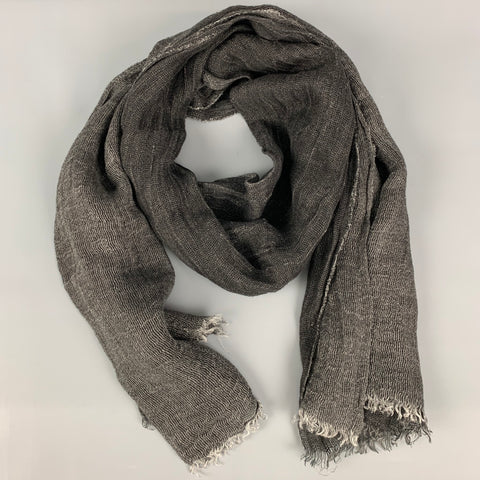 FORME 3’3204322896 Grey Woven Scarf